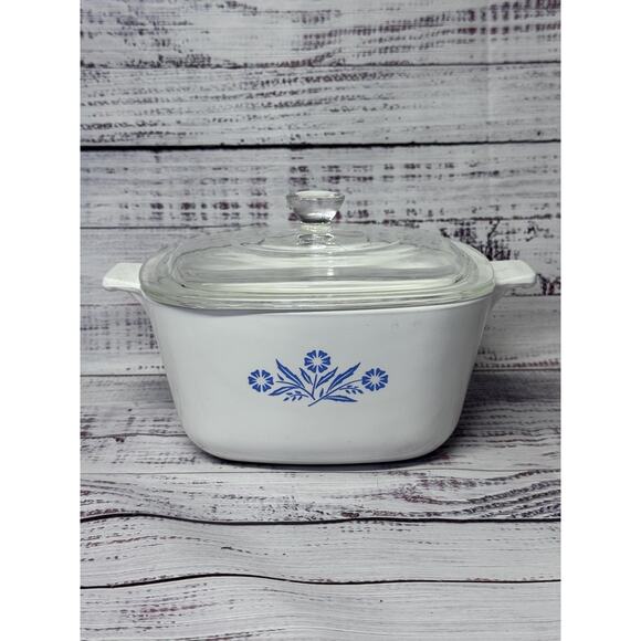 Vintage Corningware Blue Cornflower Lot NICE! SUPER GOOD CONDITION cottagecore - Picture 12 of 16